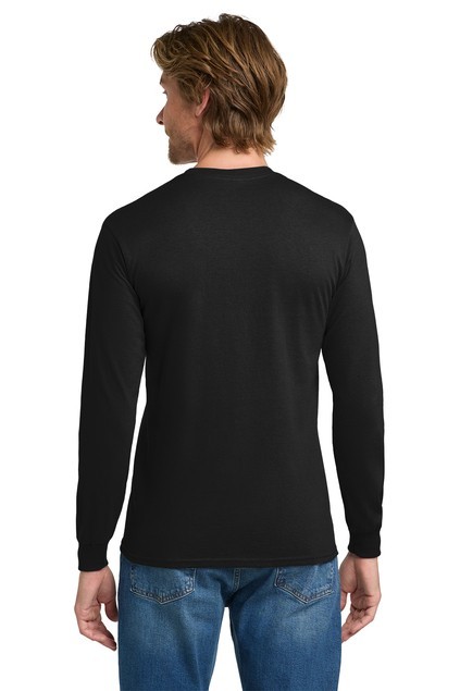 Gildan G540 Heavy Cotton Men's Long Sleeve Crew Neck Plain Blank Stylish T-shirt gallery