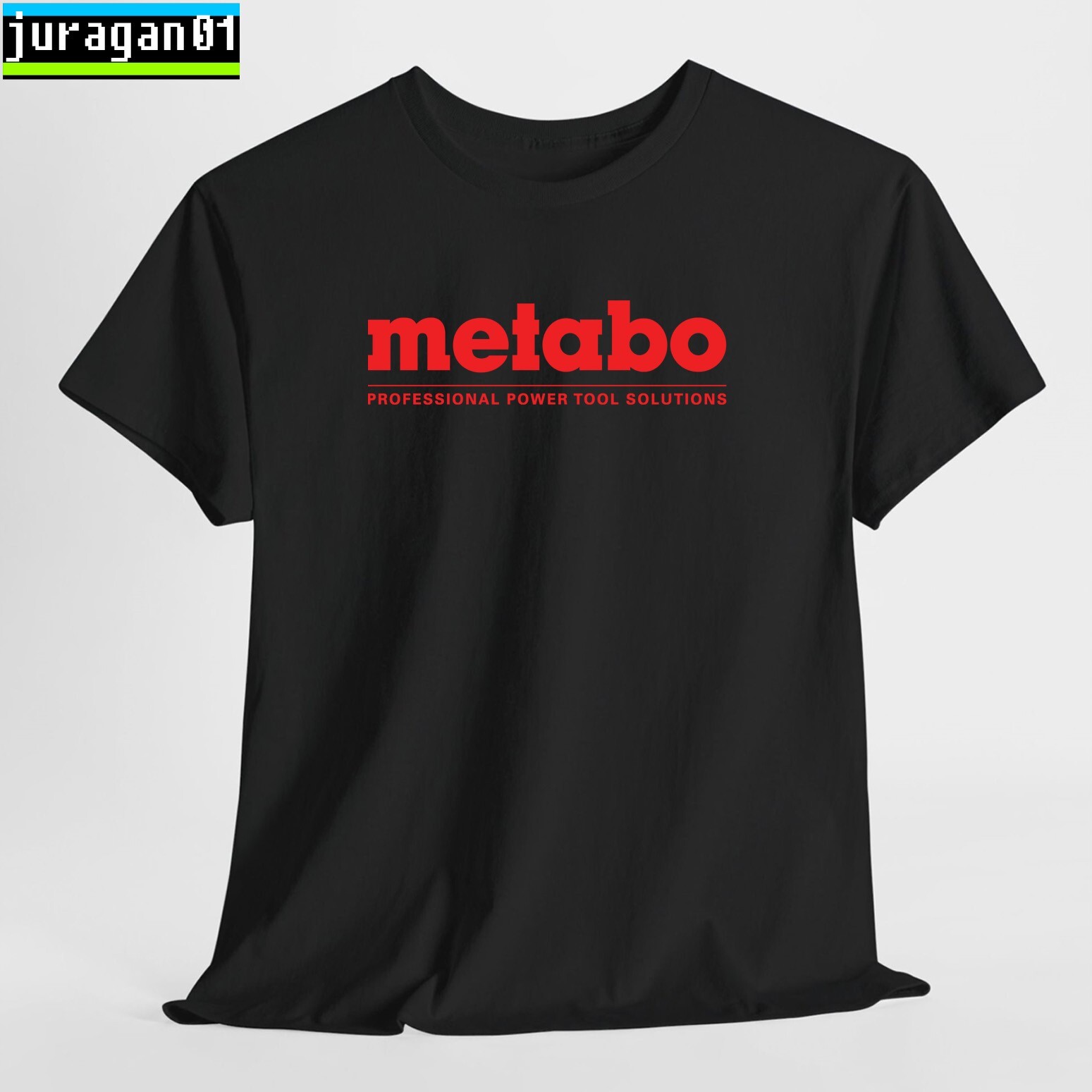 Metabo Manufactures Tool Logo Black/Navy/Grey/White/Red/Choco/Orange Shirt S-5XL
