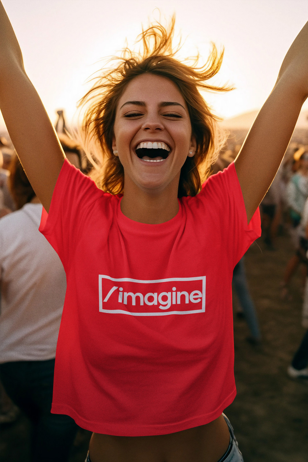 Imagine Unisex Jersey Short Sleeve Tee - For those who love to create gallery