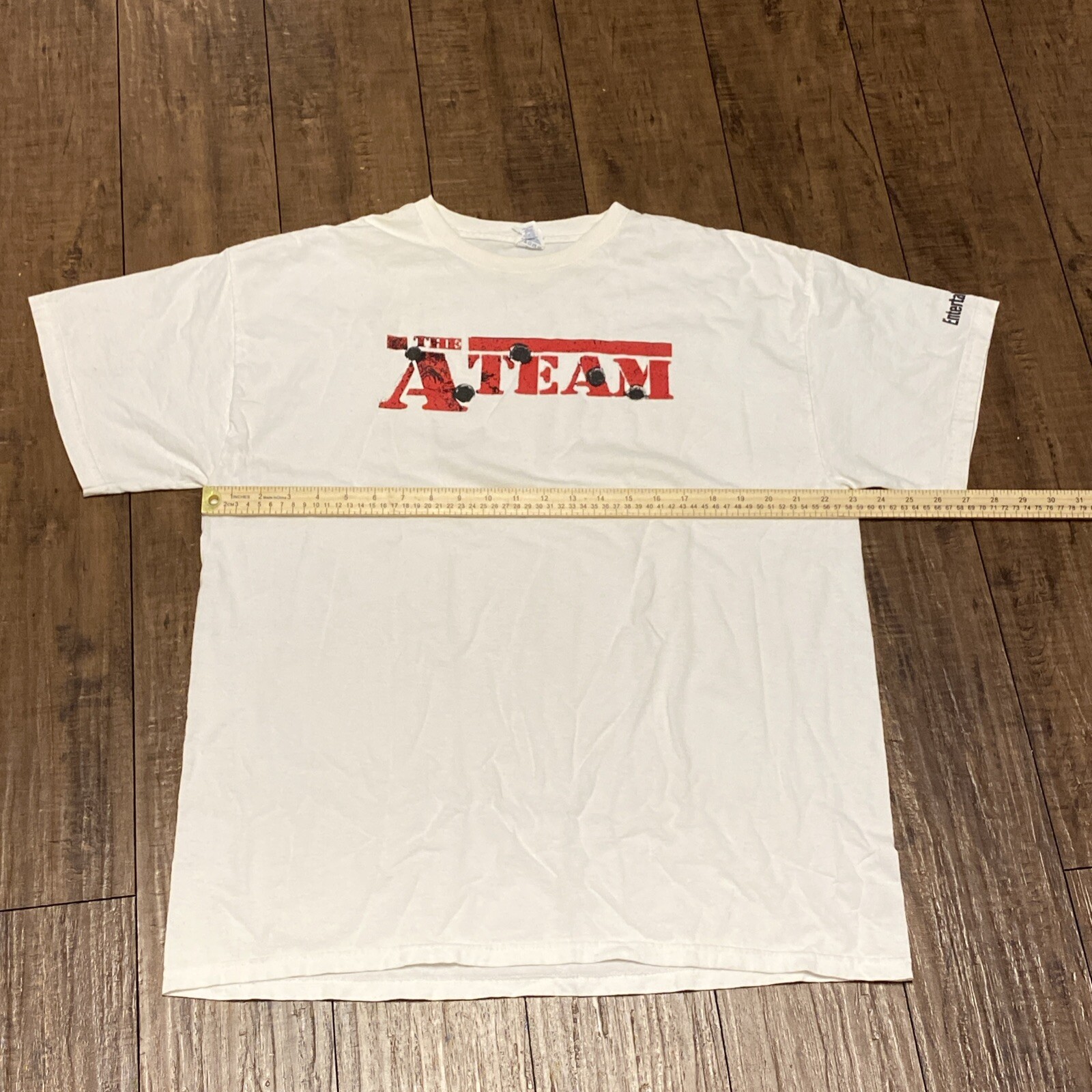 Vintage The A Team Promo White Tee Size XL gallery