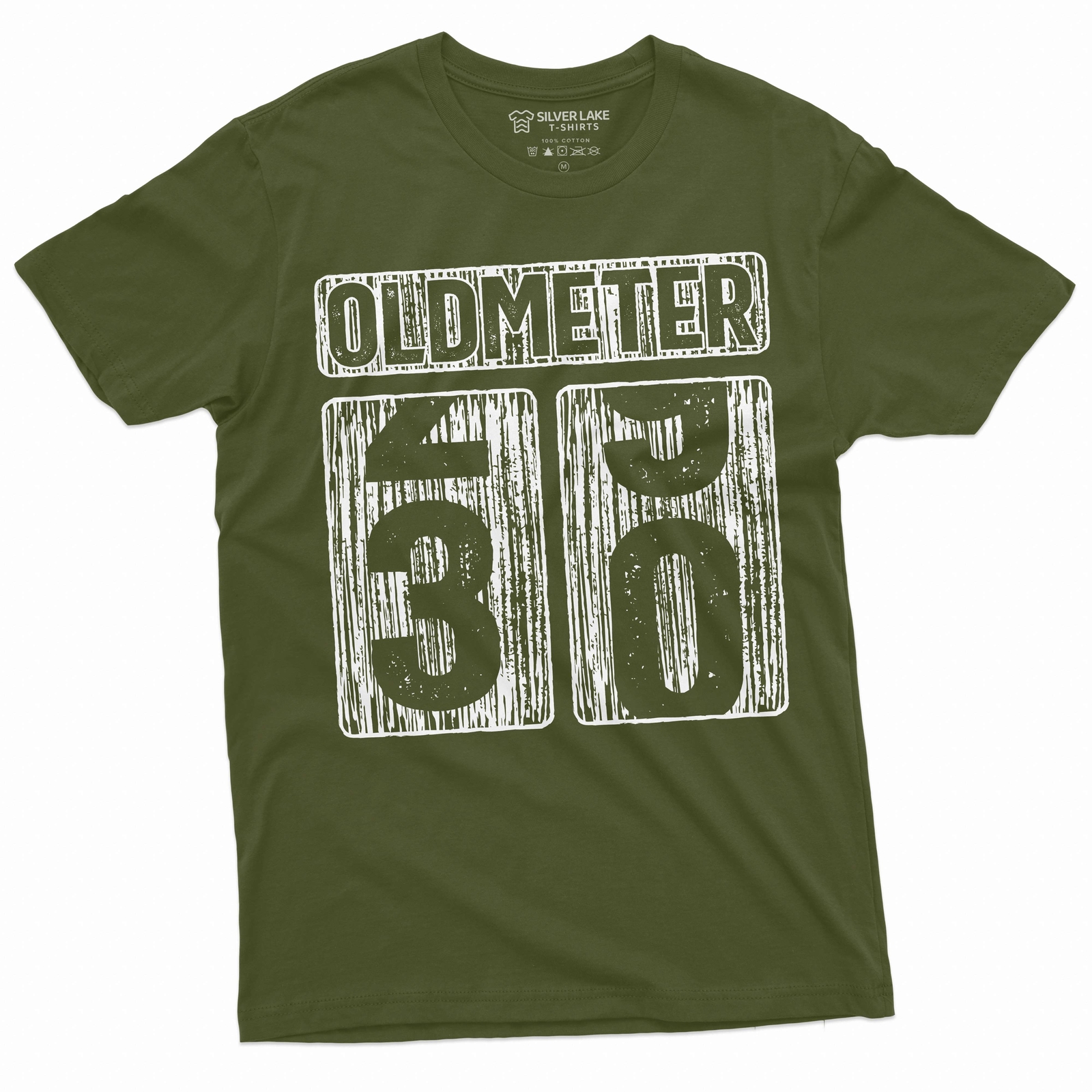 Men's 30th Birthday T-shirt Funny Tee Oldmeter Odometer age gift Tee shirt gallery