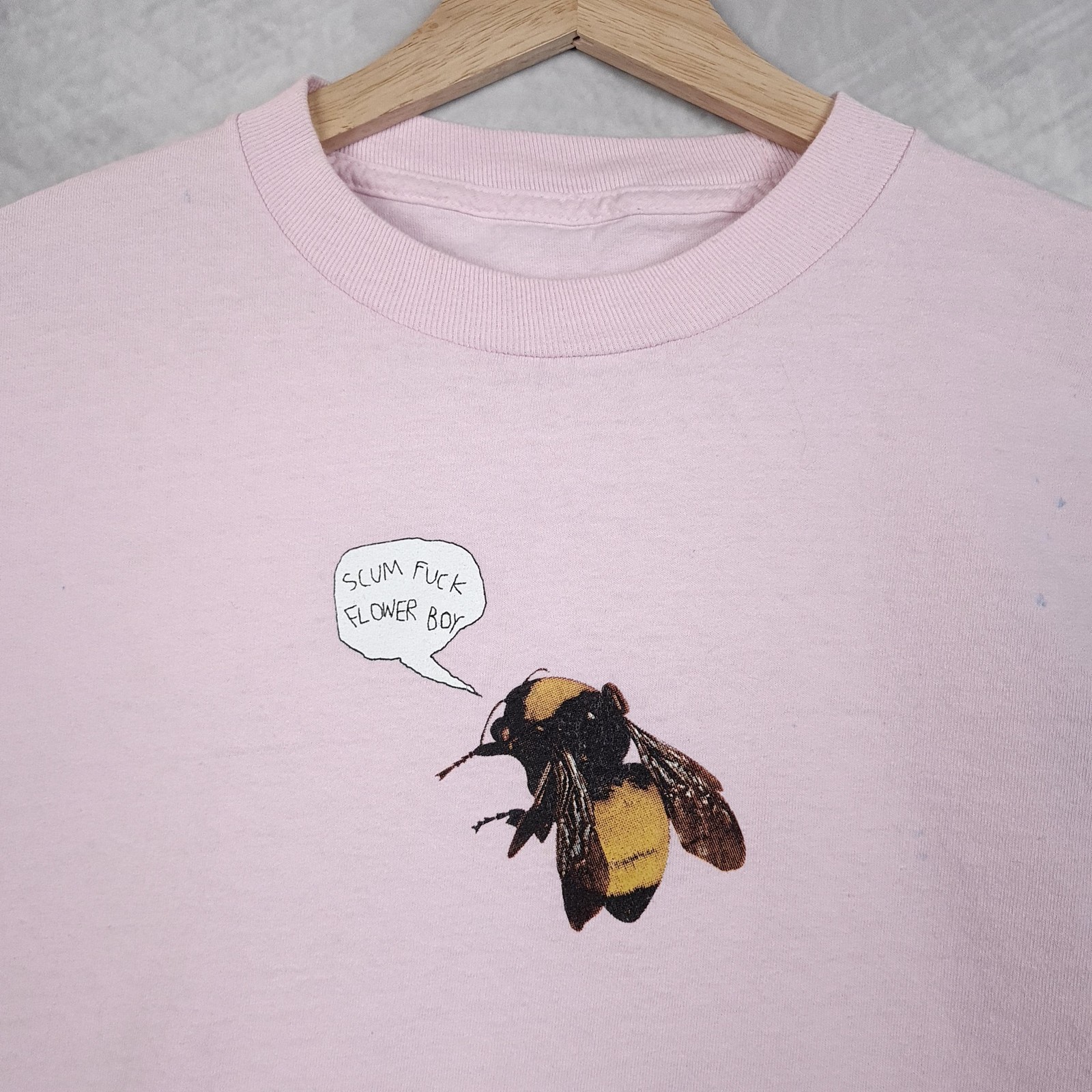 GOLF Wang Shirt Mens Medium Pink Scum Flower Boy Bee Tyler Creator gallery