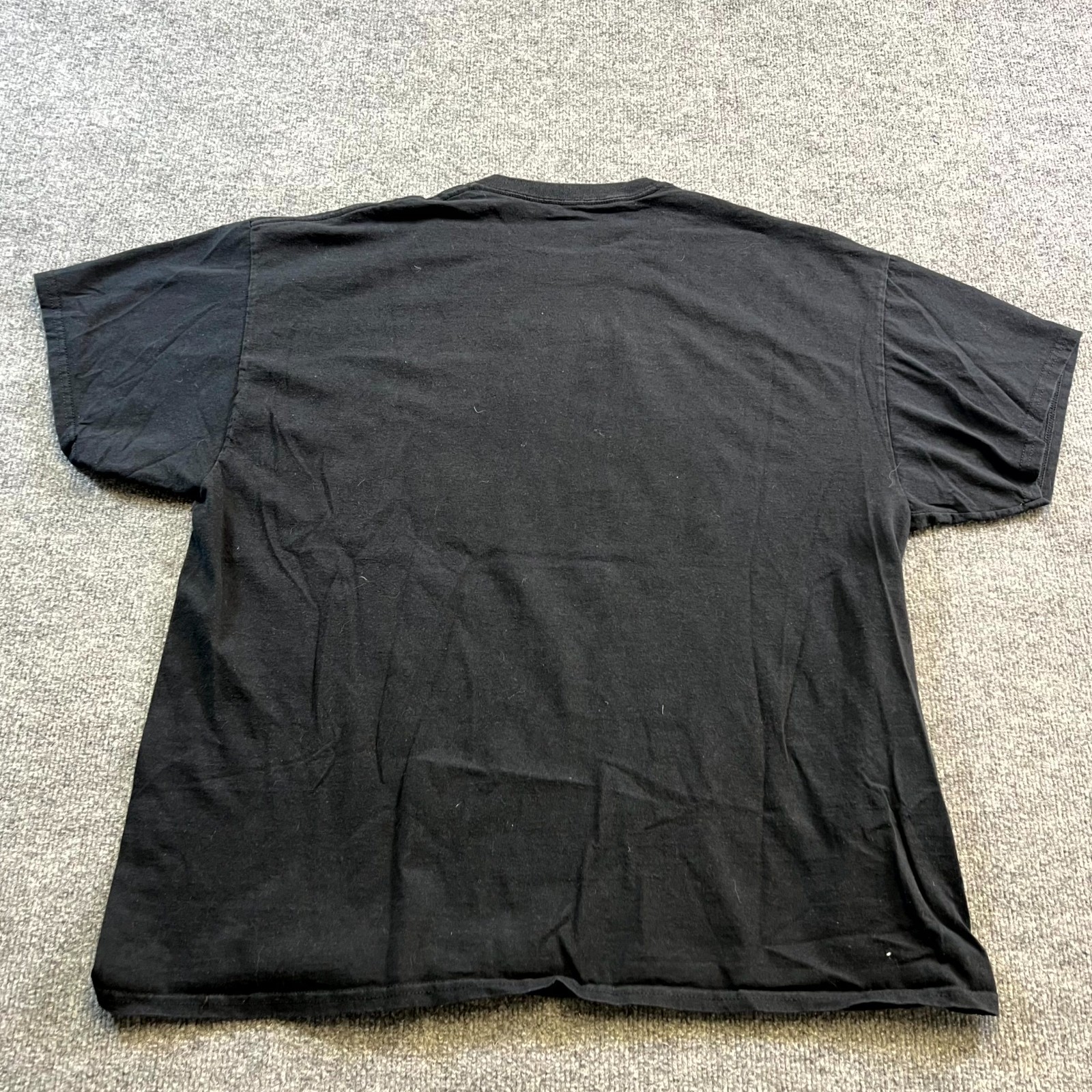 The Simpsons T-Shirt Mens 2XL Black Cotton Graphic Homer And Bart On A Couch gallery