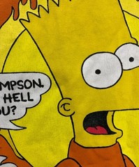 OFFWHITE THE SIMPSONS 19SS T-shirt white OMAA027S19185035