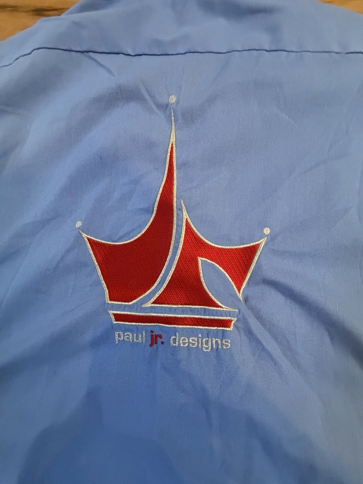 Vintage Dickies Paul Jr Designs Mechanic Work Shirt American Chopper Y2K Biker." gallery