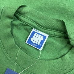 Undefeated Long Sleeve Tee Size Large Mens Green Half Court