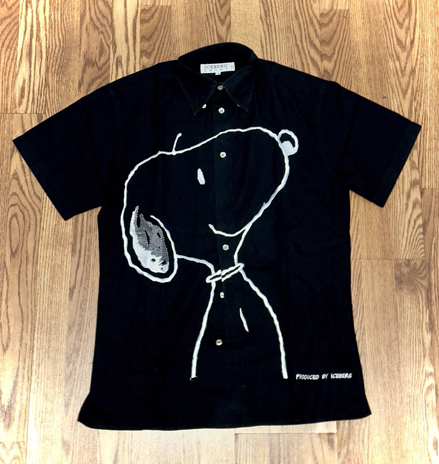 Iceberg History Snoopy Peanuts 1995 Shirt M/L Mint gallery