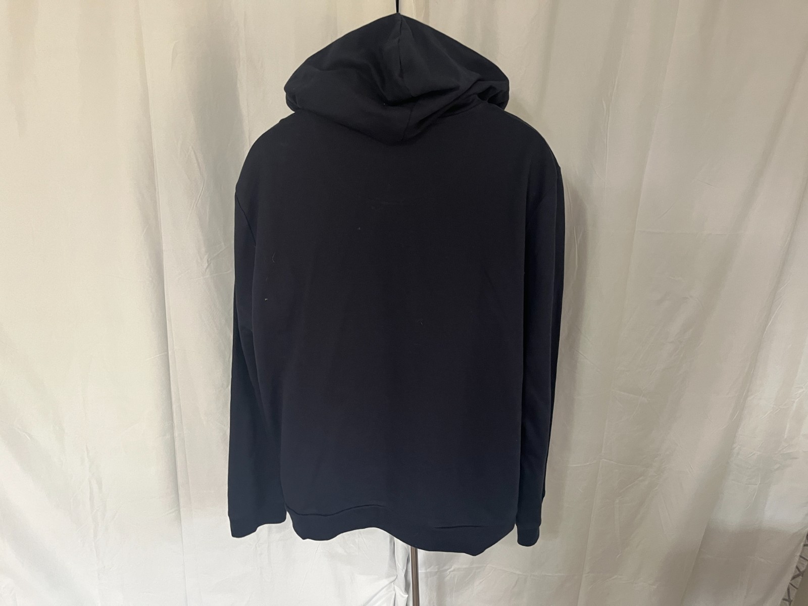 🐊 Lacoste Men’s Navy Blue White Full Zip Hooded Shirt XL EUC 🔥 gallery