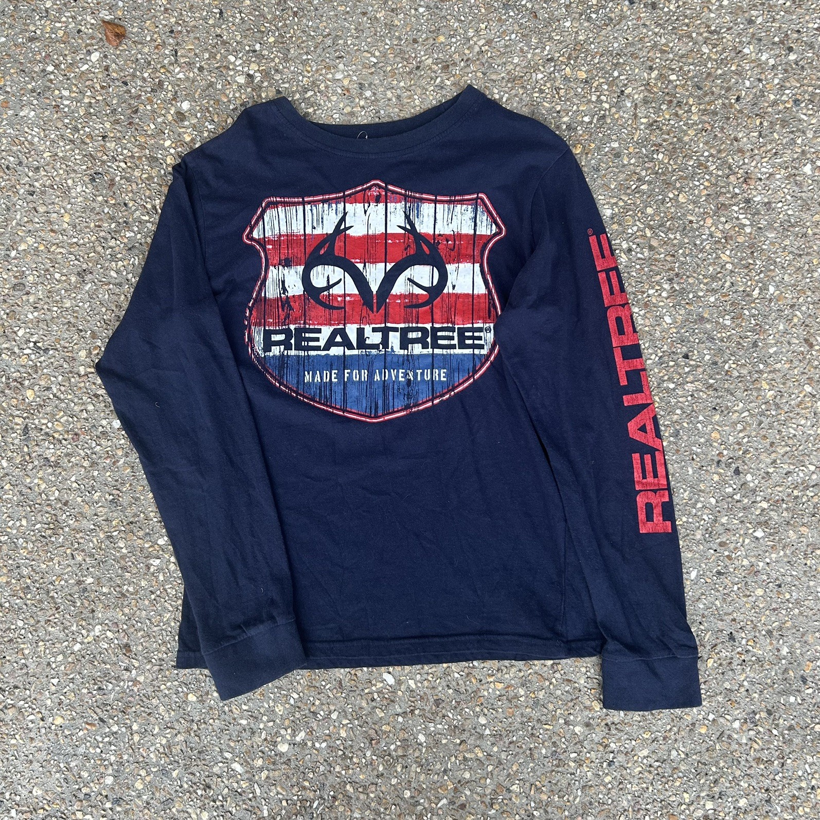 realtree Y2K Blue Longsleeve T Shirt Medium gallery