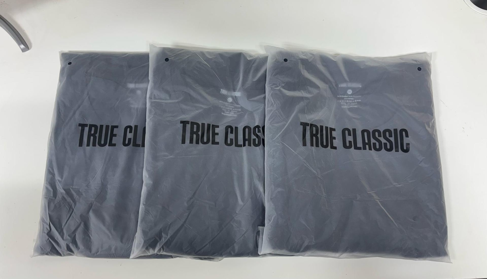 3 Pack True Classic V Neck Mens T-Shirts, Navy, XXL gallery