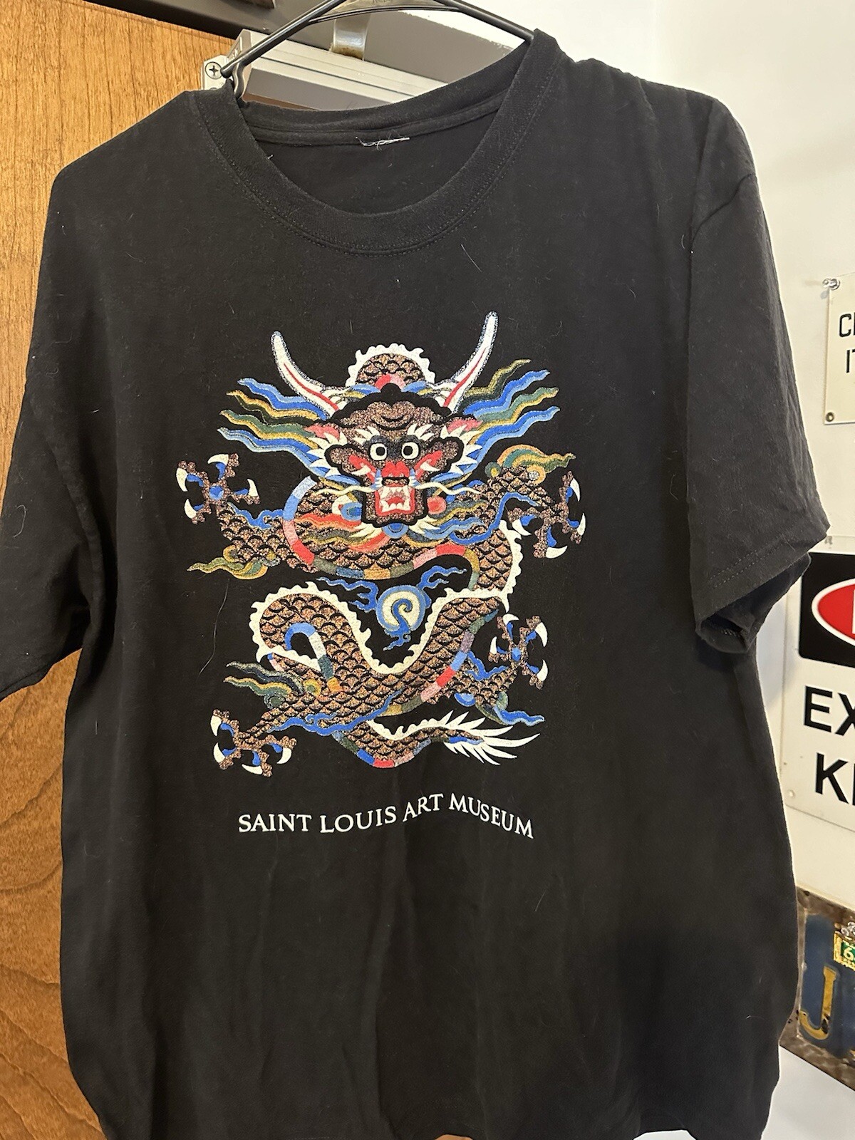 Saint Louis Art Museum Dragon Shirt No Tag Fits Like M-L gallery
