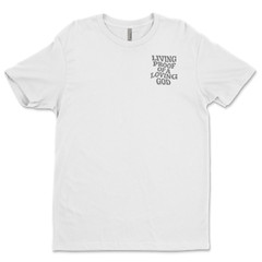 DTF Living Proof/ Custom Unisex Soft Style T-Shirts, Next Level- Cotton
