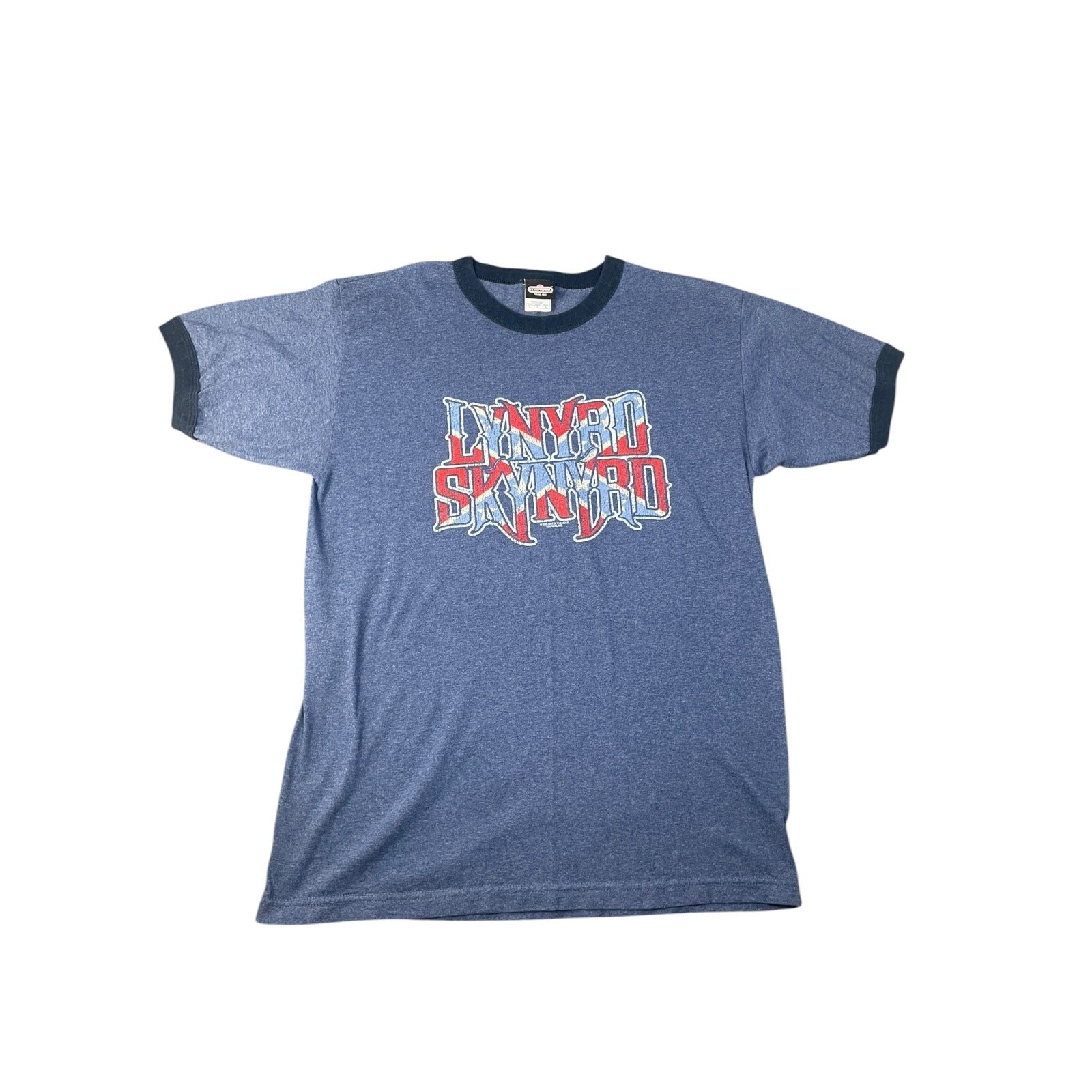 Vintage Winterland Unisex 2003 Blue Lynyrd Skynyrd Band Ringer Tee Large gallery