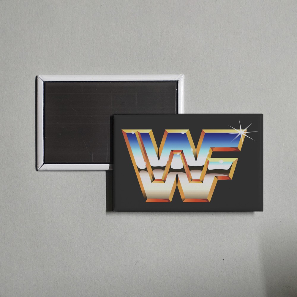 WWF Logo Mini TV Show Poster Fridge Locker Magnet