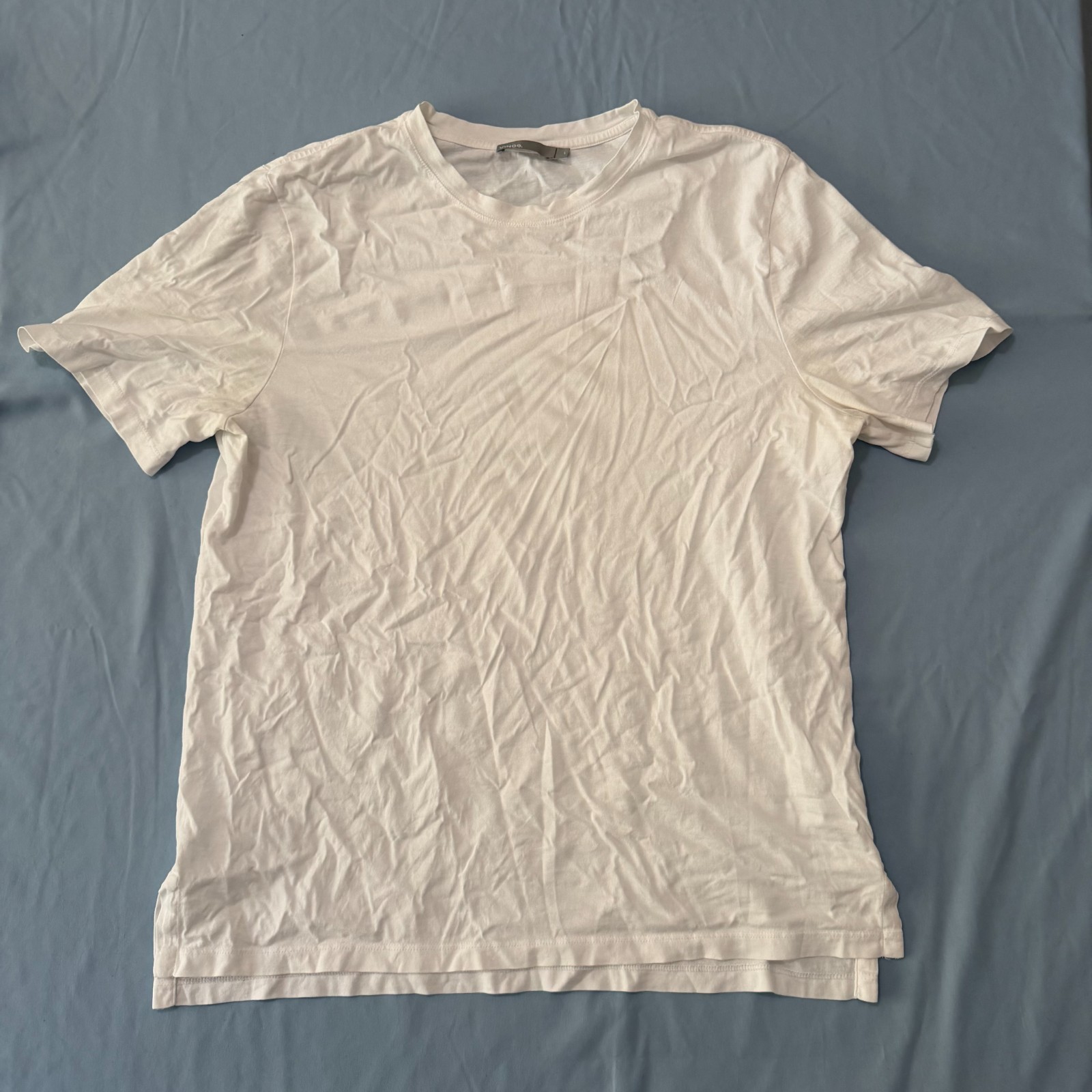 Vince White T-Shirt Size Large