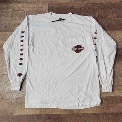Vintage 2000 Harley Davidson Long Sleeve Shirt L Riders Birmingham Alabama AL