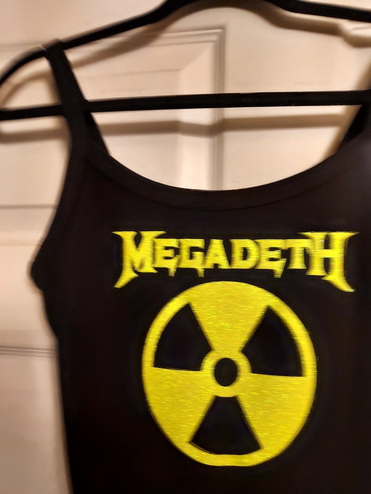 Megadeth Nuclear tank top Glitter Vinyl Megadeth crop Top Megadeth Shirt gallery