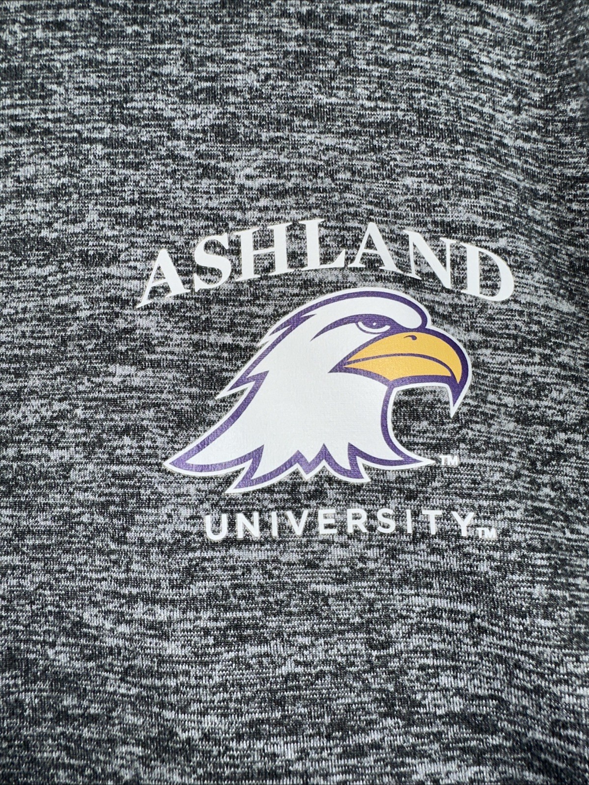 Nike DriFit Ashland University Eagles Men’s XL Gray Lightweight 1/4 Zip Pullover gallery