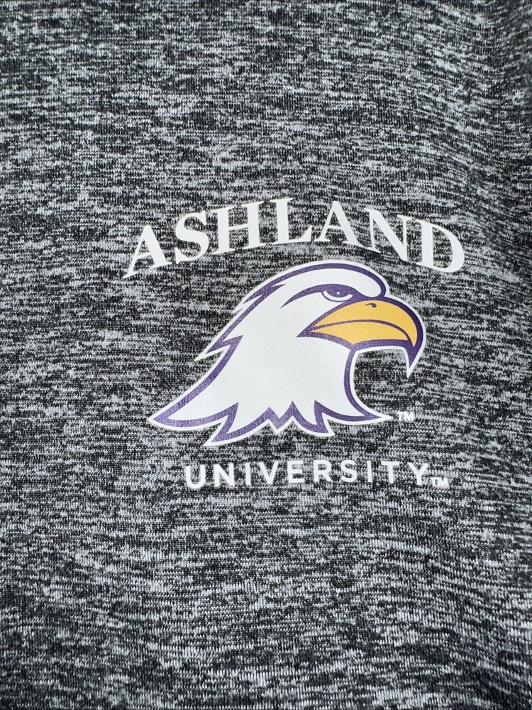 Nike DriFit Ashland University Eagles Men’s XL Gray Lightweight 1/4 Zip Pullover
