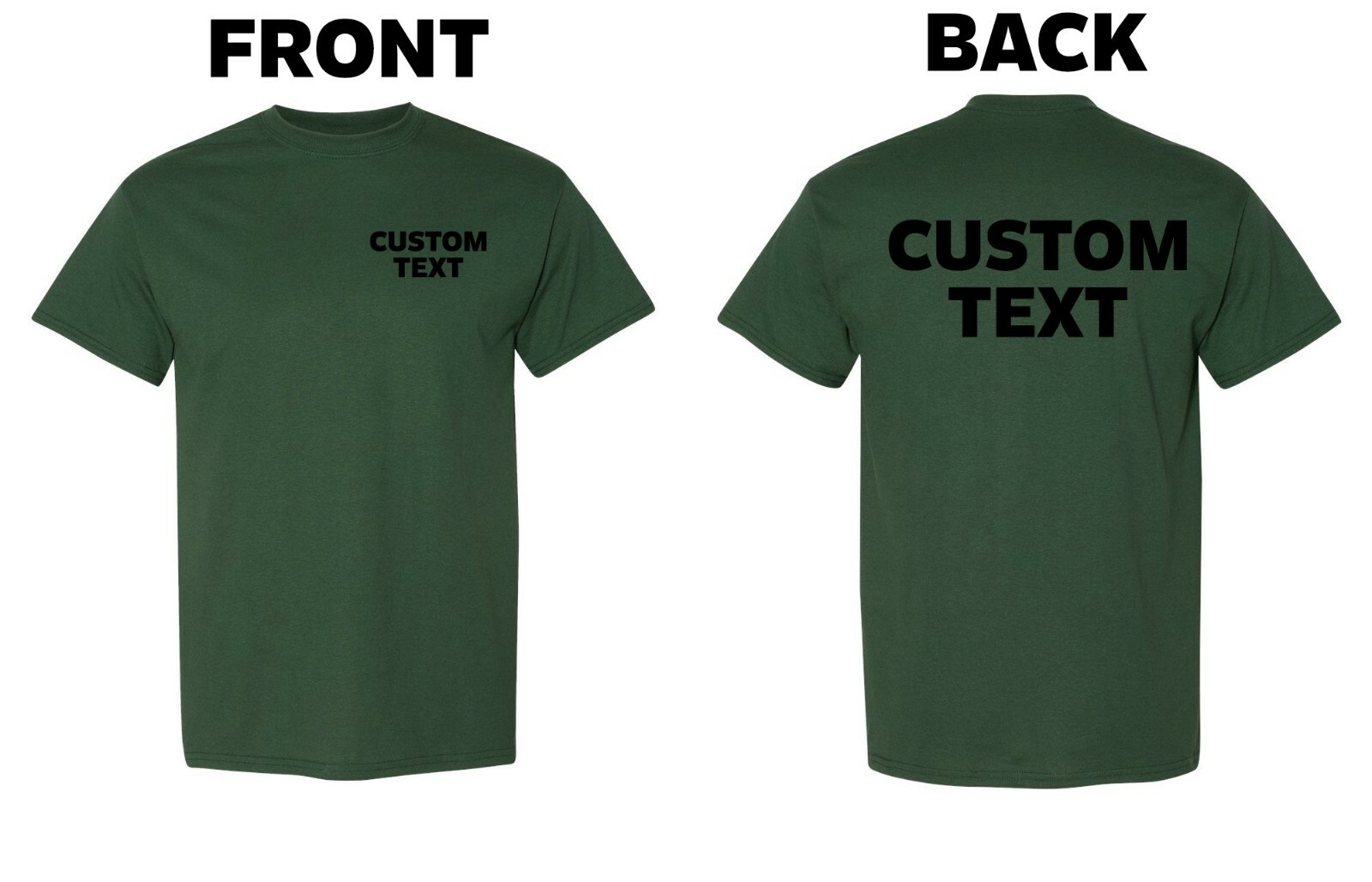 Custom T-Shirt, Personalized, Add Your Own Text gallery