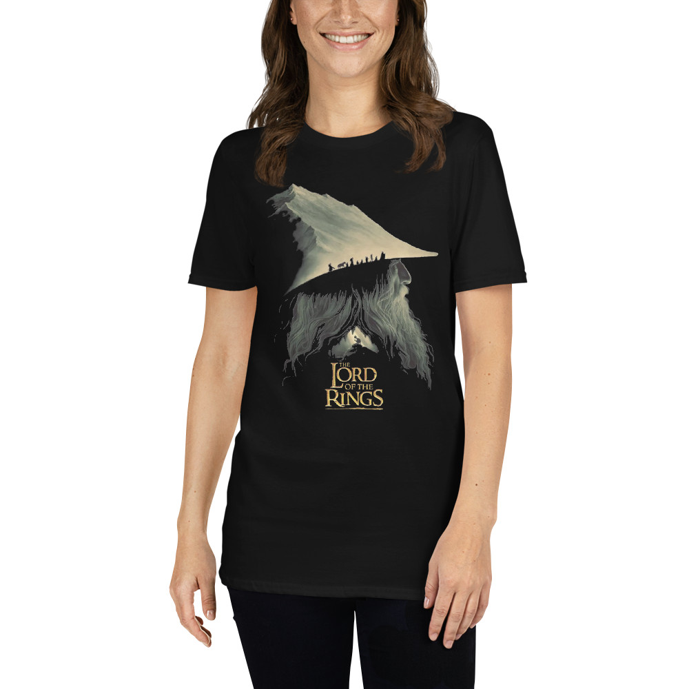 SMOKING GANDALF, HOBBIT, LORD OF THE RINGS, PRINTED T-SHIRT gallery