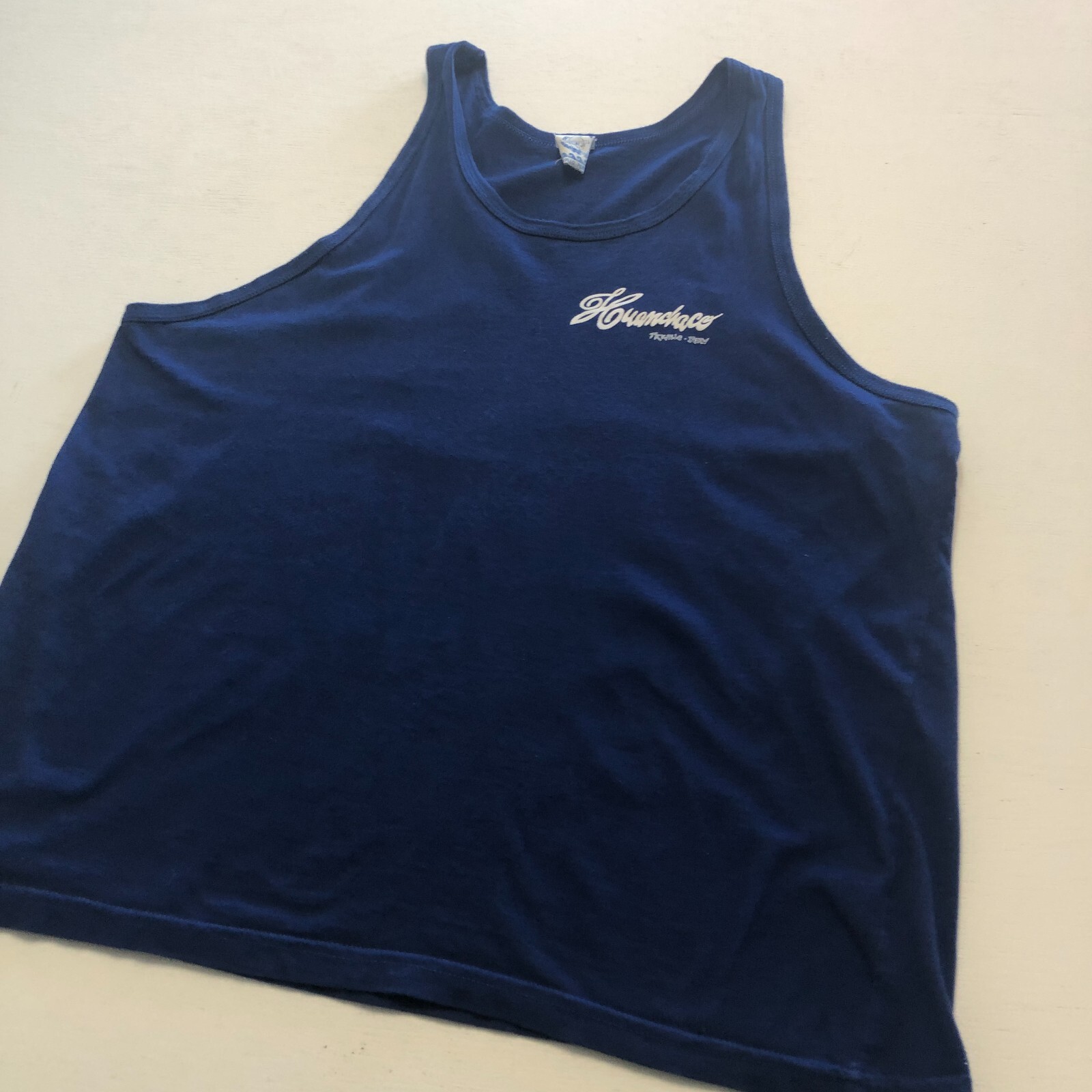vtg 90s Huanchaco SURF Tank Top Sz Muscle Shirt Trujilla Peru Beach Sunset gallery