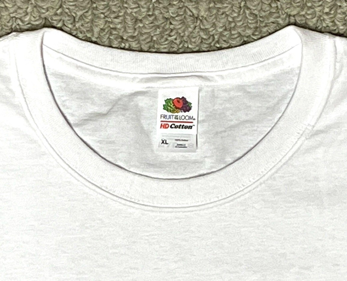 Fruit Loom HD Cotton Novelty T Shirt Positive Ebay Reseller Seller Tee XL gallery