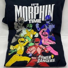 Mighty Morphin Power Rangers Graphic Print T shirt Size 2XL