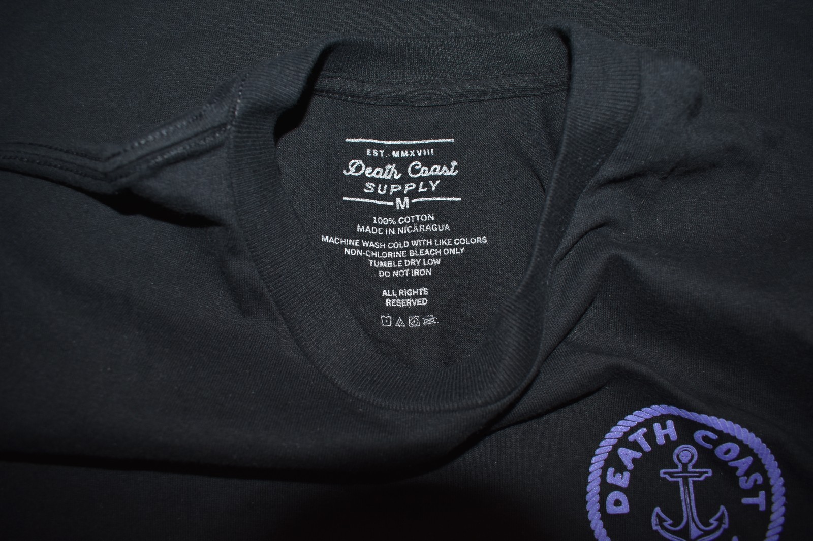 Death Coast Supply Co. Mens Octopuss Grabbing Ship Graphic Black Shirt New S-3XL gallery