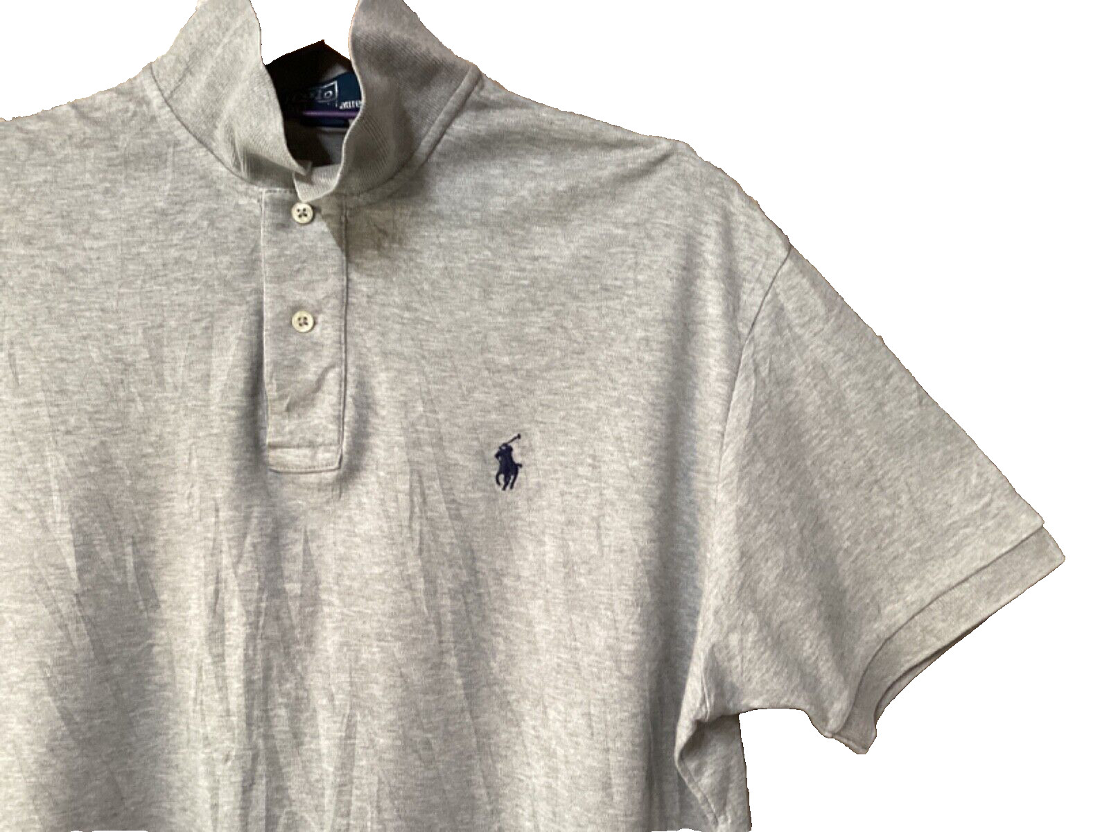 T-Shirt Polo Ralph Lauren Size-L,W-25” & L-28/30”,Buttom Side Cut,Made in China gallery