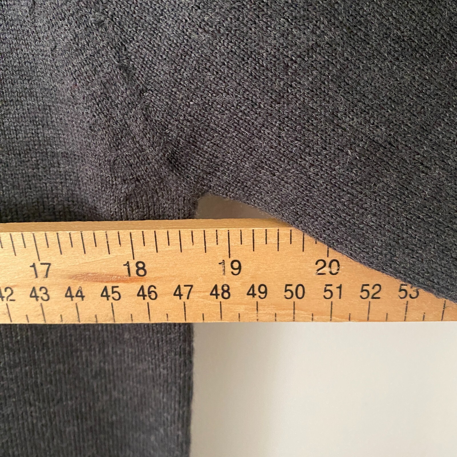 Banana Republic Extra Fine Merino Wool Men’s Black Long Sleeve Shirt Size Small gallery