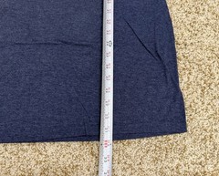 Hanes Mens Essentials ,3 Crewneck Navy Blue Short Sleeves T-shirts Size XL