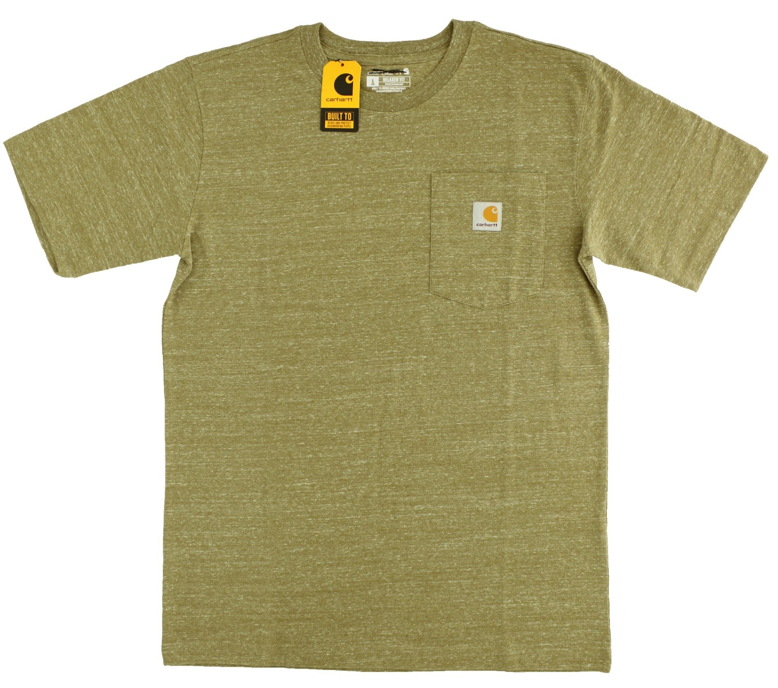 Carhartt Men's Big & Tall T-Shirt, Relaxed Fit Short Sleeve Pocket Tee gallery