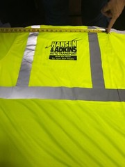 CLASS 2 HIGH VISIBILITY REFLECTIVE TYPE R ROAD WORK CONSTRUCTION SAFETY T-SHIRT