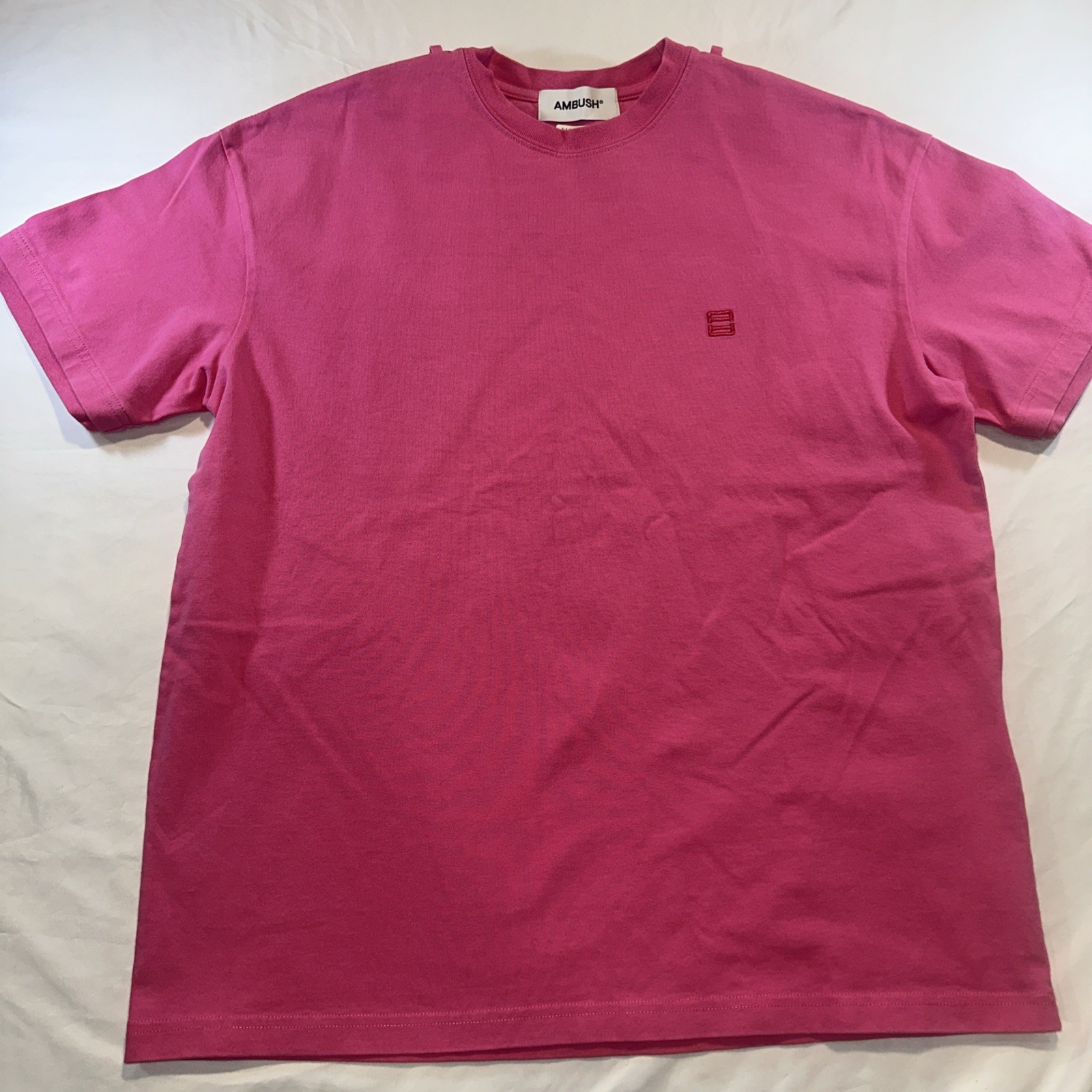 Ambush Stoppers Tee Shirt Pink Size XS Retail $250 Authentic Tag To Verify gallery