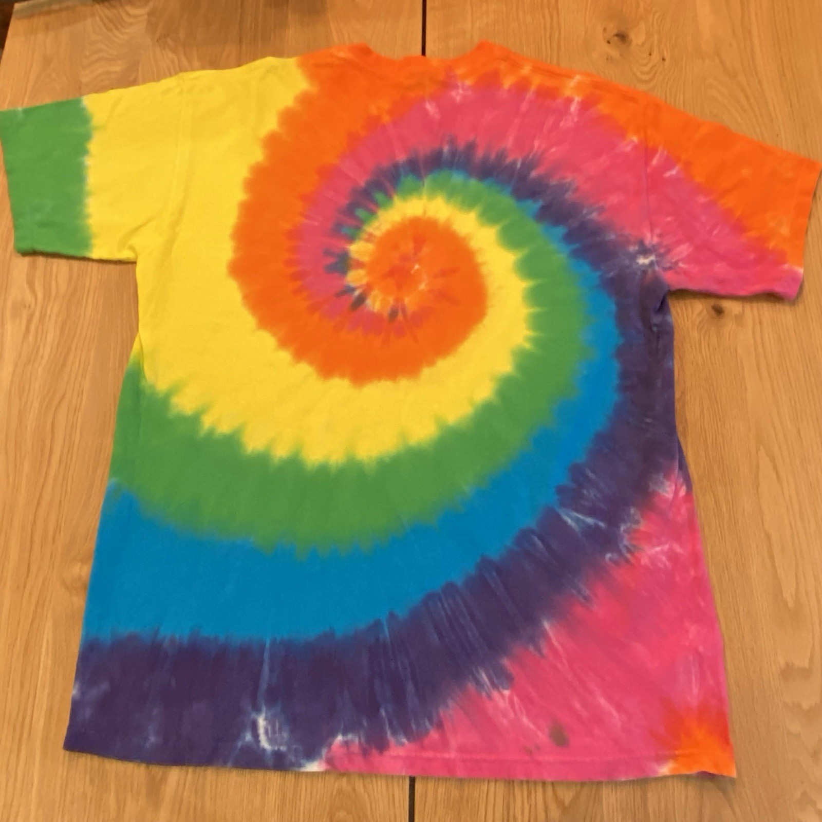 Grateful Dead Spiral Bears Liquid Blue GDB T-Shirt Adult XL Tie Dye 90s Style gallery