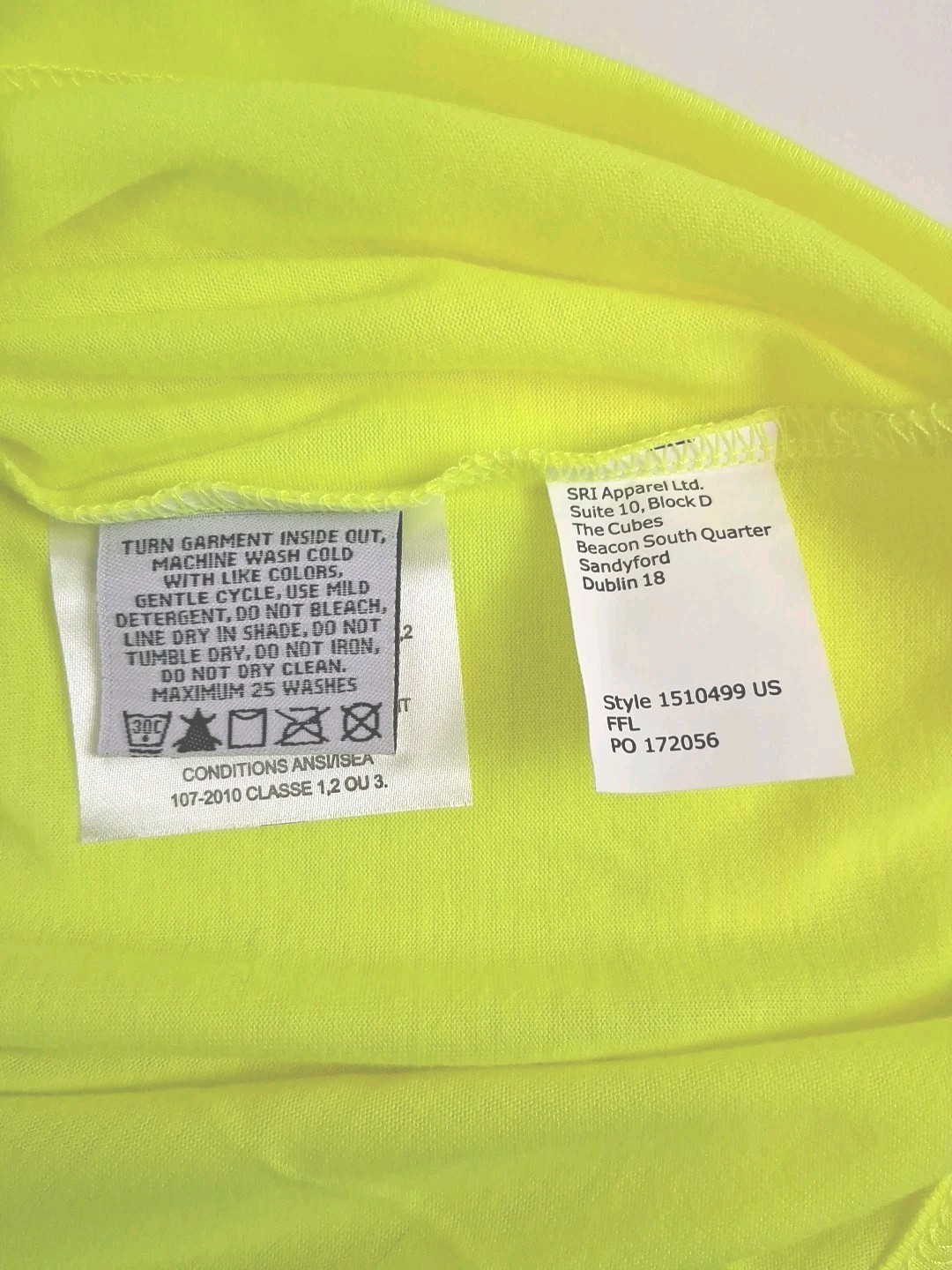 New- 5 Pack Catapiller CAT Trademark Hi-Viz Hi Visibility Tee Shirt Size Medium gallery