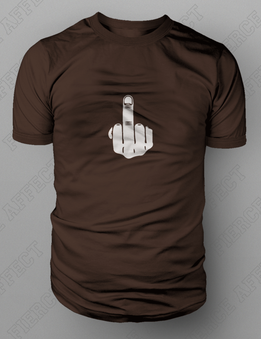 "The Finger" Rude Funny Obscene Offensive Anarchy Middle Up Yours T-shirt S-XXL gallery