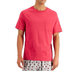 NWT CLUB ROOM Cotton Modal Raspberry Sleep Tee T-Shirt Sz XL