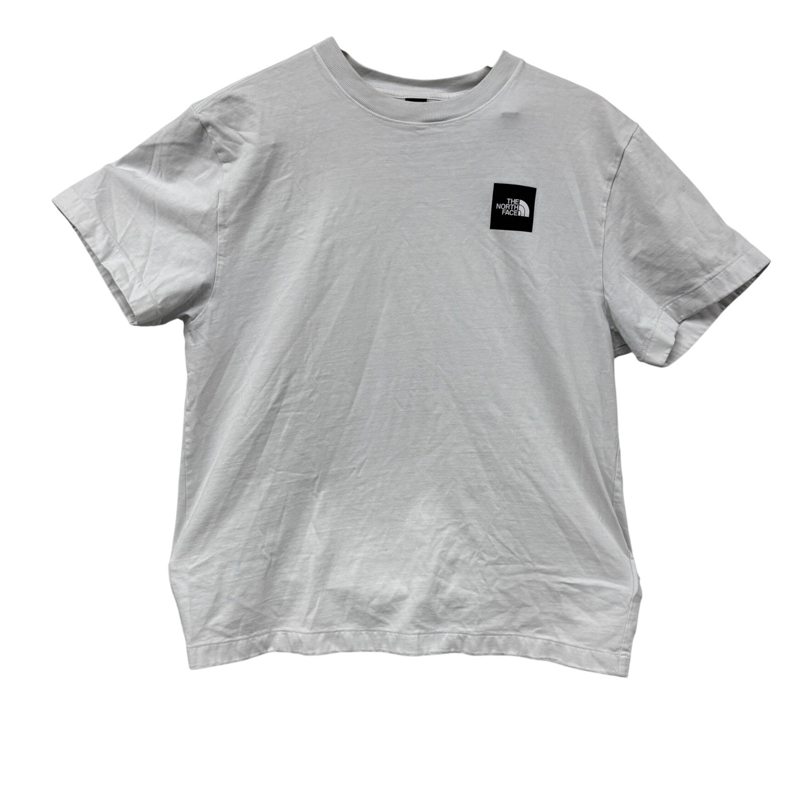 North Face Circular White Graphic T-shirt Expedition ski Euro Rare medium gallery