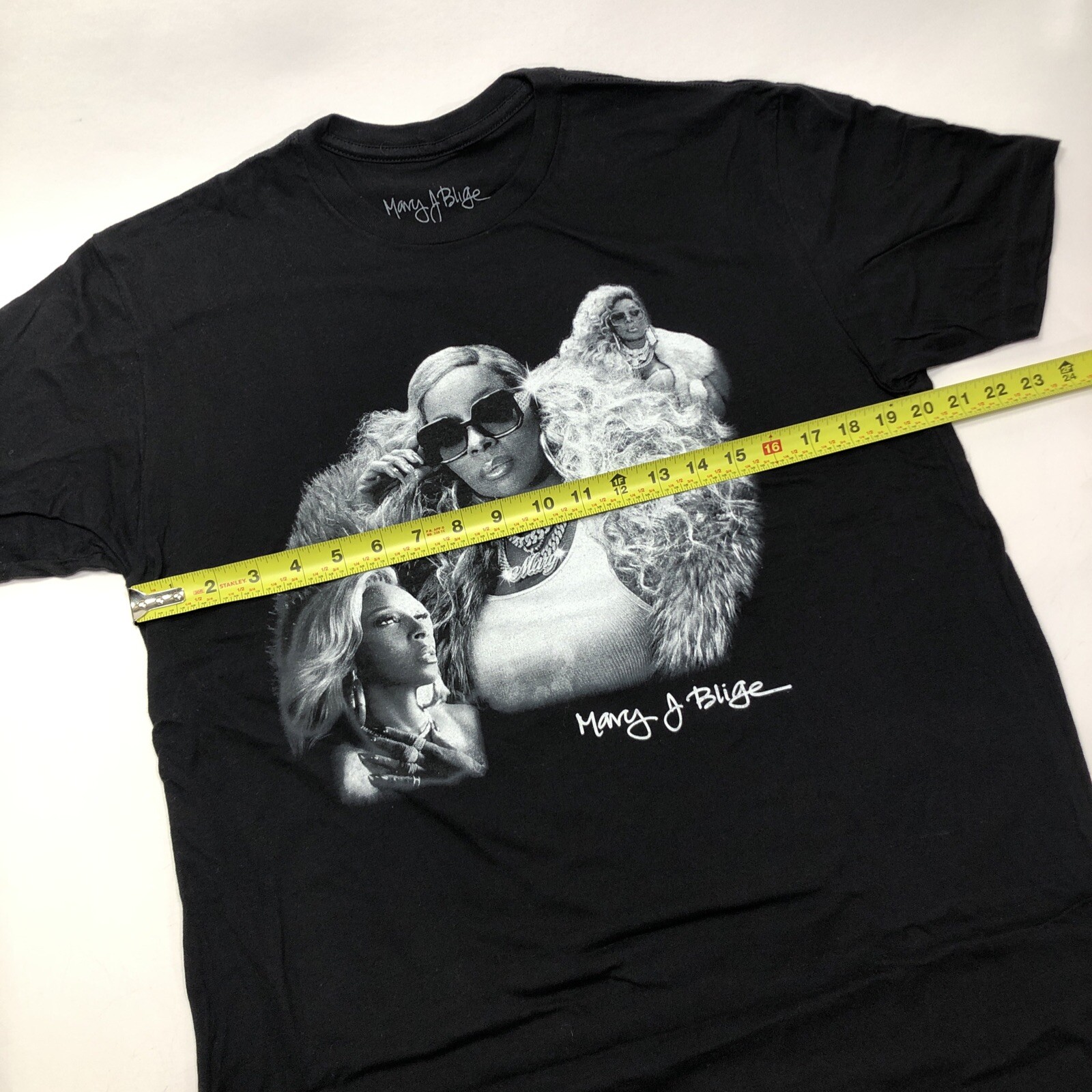 Mary J Blige Gorgeous 2022 Tour Double Sided Large Black T Shirt Concert Merch gallery