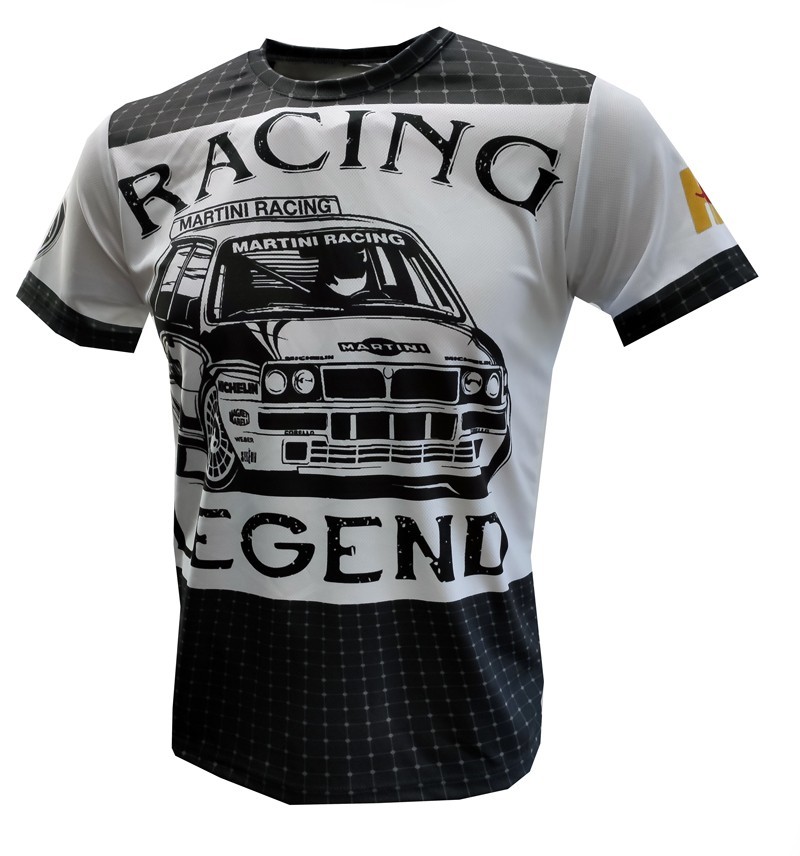 Motorsport Graphic T-shirt / Racing Gift For Lancia HF Fans, Custom Unisex Tee 7 gallery