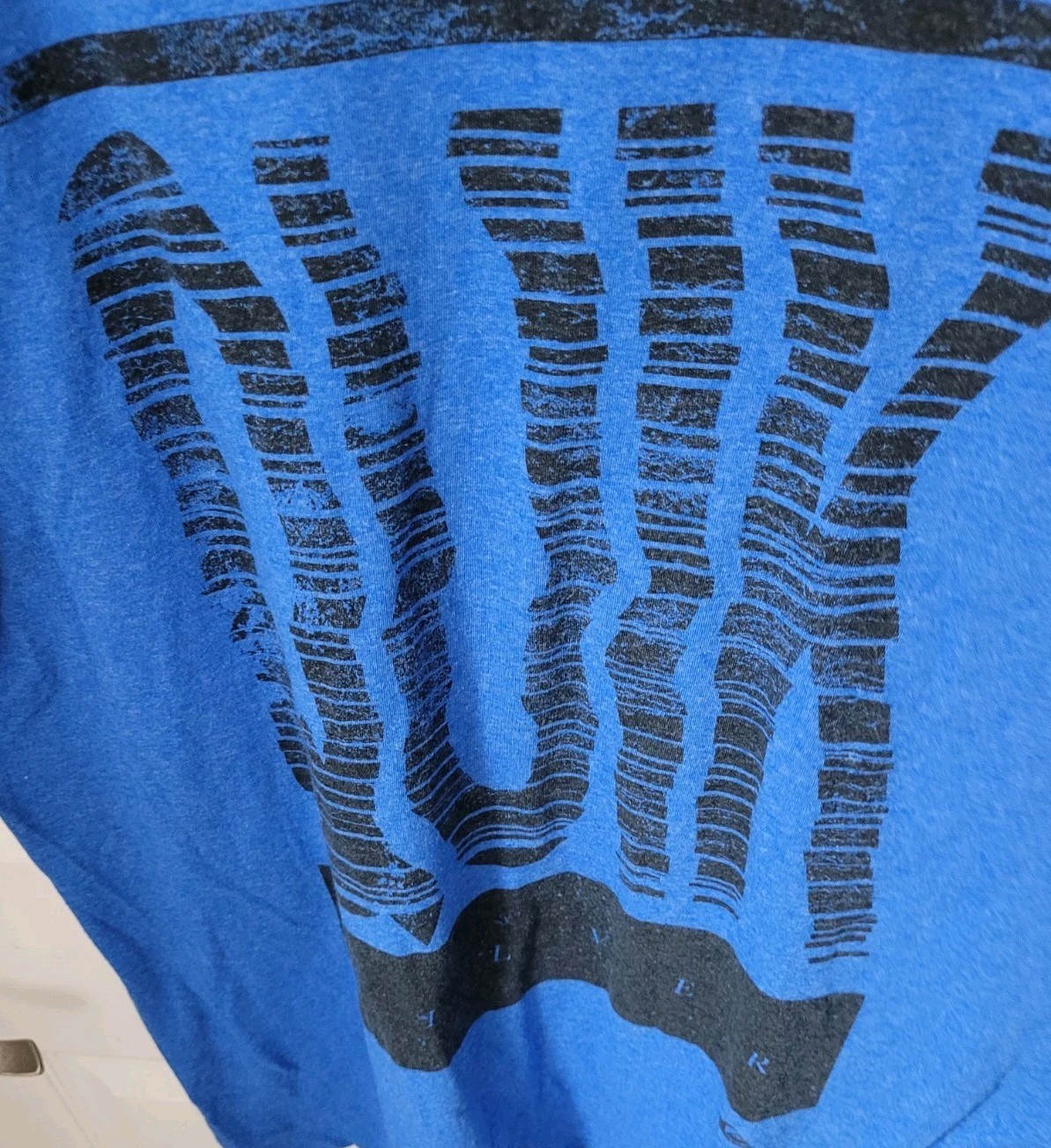Quicksilver Screen Print Logo Sz.XL T-Shirt,50% Cotton,50% Poly, Blue gallery
