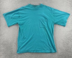 Vintage 417 Authentic Sportswear By Van Heusen Men’s Large Green Pocket T Shirt