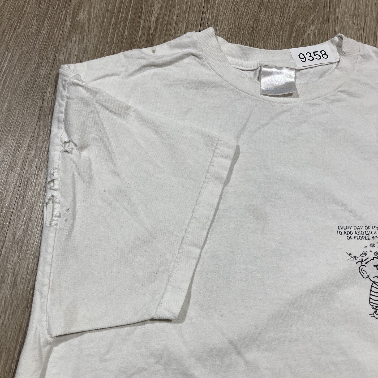 Calvin Shirt L 90s 00s Y2k Distressed People PMO Funny Parody Crude Humor Tee gallery