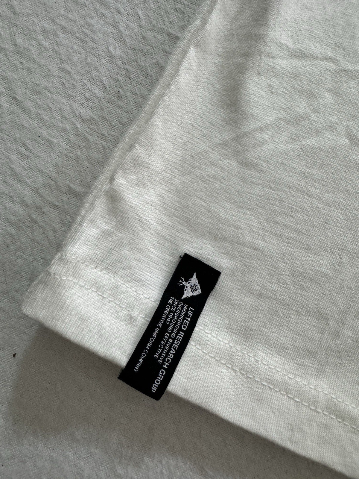 LRG T-Shirt Mens Medium Short Sleeve Graphic Front White Cotton New gallery