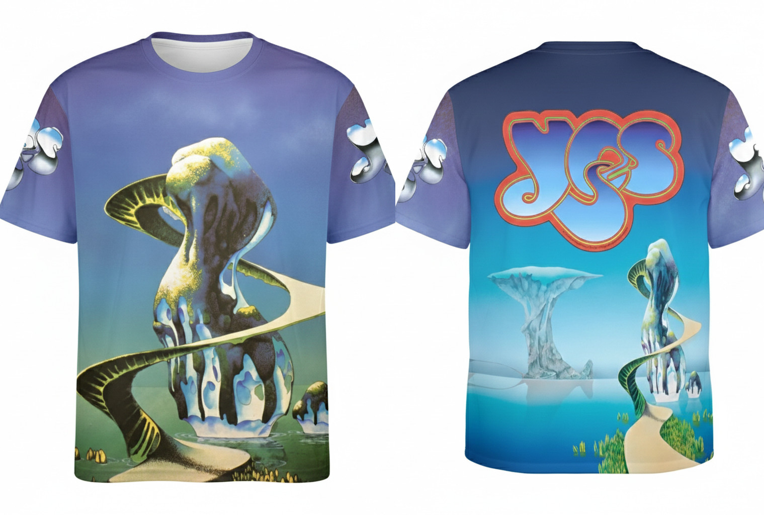 TShirt Rock Music Band Yes All Over Print 3D Tee ED942 gallery