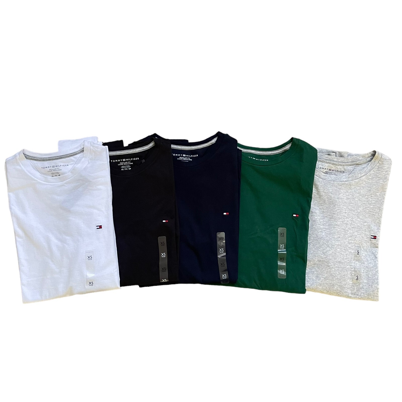 NWT Tommy Hilfiger Men's Flag Logo All Cotton Regular Fit Long Sleeve T-Shirt gallery