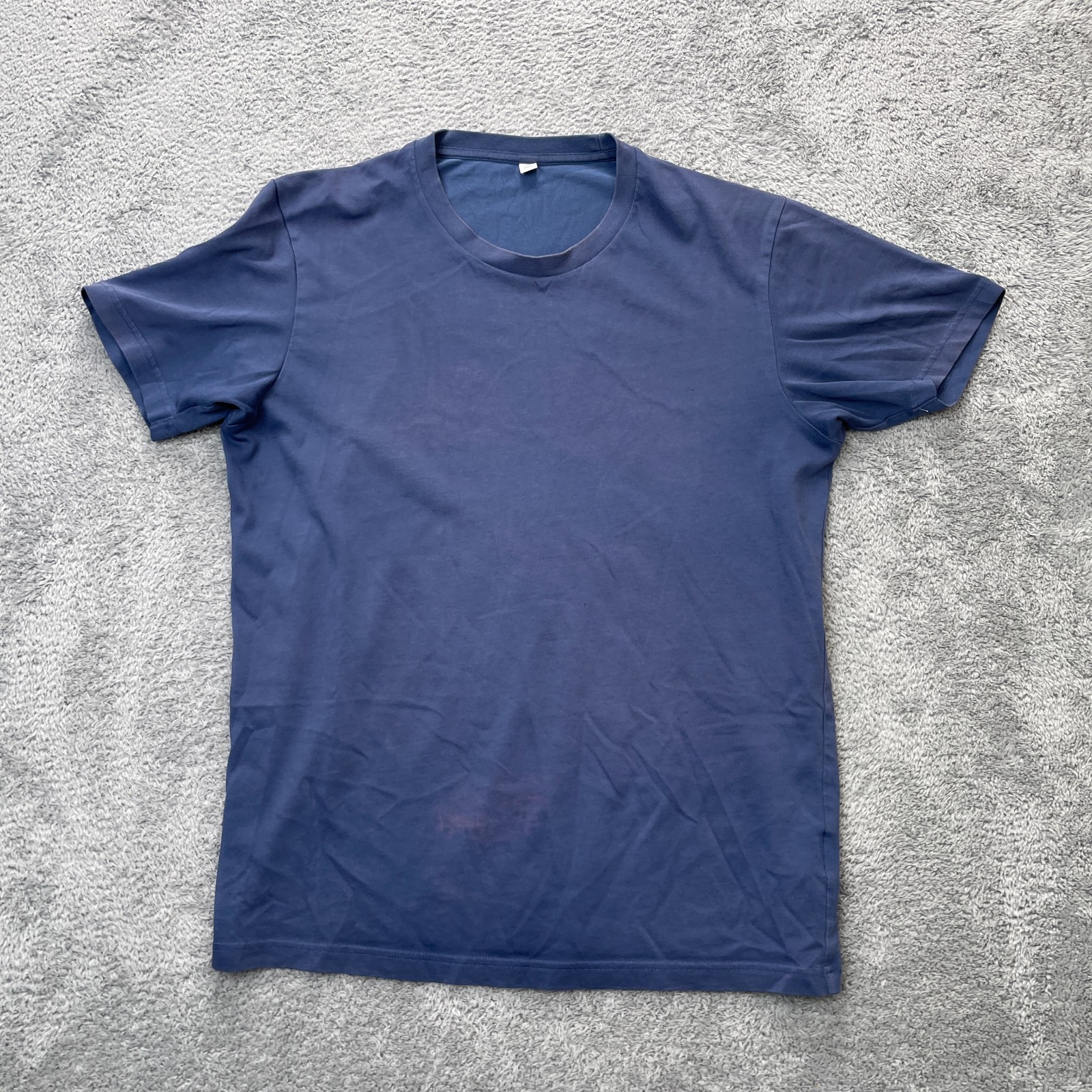 Uniqlo Shirt Mens Large Blue Dry Cotton Quick Drying Casual Wear Regular Fit gallery