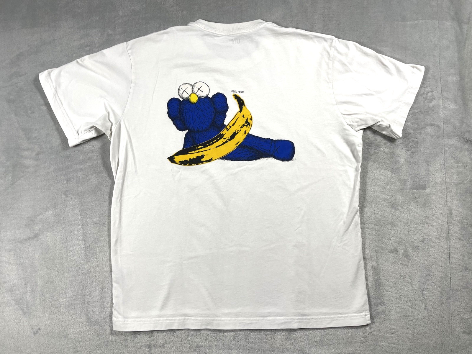 KAWS x Uniqlo Andy Warhol T-Shirt Men’s L White Graphic UT Tee